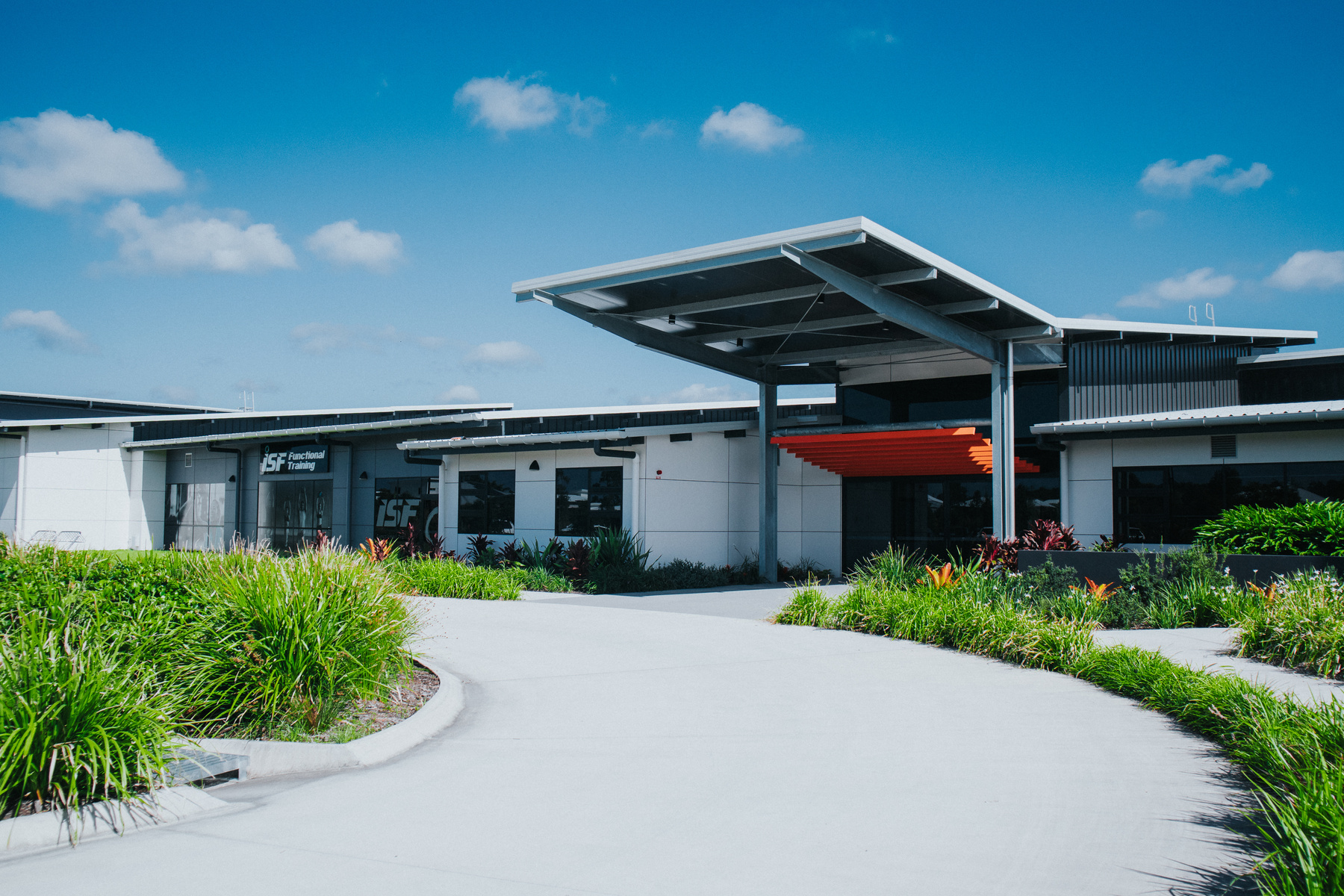 Meridan Community Centre entrance